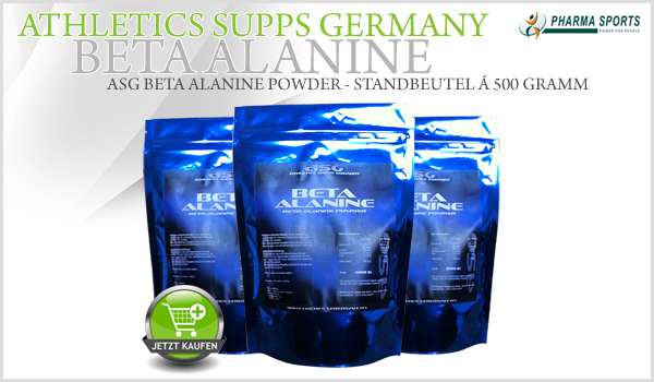 ASG Beta Alanin jetzt auch bei Pharmasports