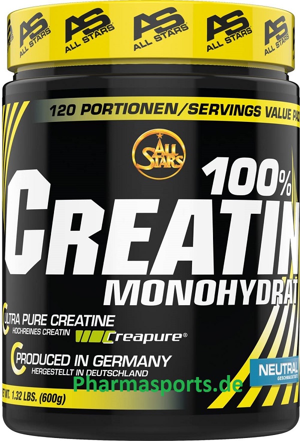 All Stars 100% Creatin Monohydrat – und Ihre Muskeln wachsen!