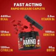 All Stars Aminotropin mit L-Arginin und L-Ornithin 120 Kapseln All Stars Aminotropin mit L-Arginin und L-Ornithin 120 Kapseln