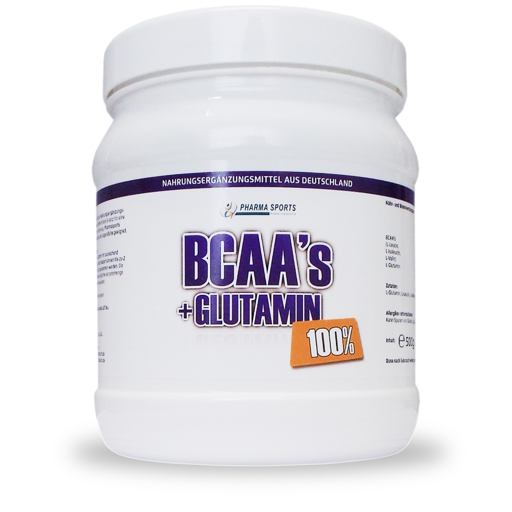 BCAA’s + Glutamin bei Pharmasports