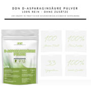 DDN D-Asparaginsäure Pulver - 100_ D-Asparaginsäure in reiner Pulverform