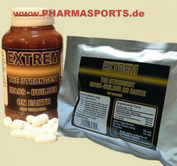 Muskelaufbau mit Extreme Mass Builder?