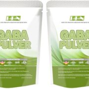 GABA (2 mal 150g - 100% Ohne Zusätze gesamt 300g) 100 Portionen! - Reine Gamma Amino Buttersäure Pulver, Aminosäuren, HGH