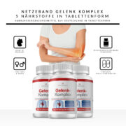 Glucosamin Gelenk Komplex Kollagen + Glucosamin + Hyaluron + Chondroitin + MSM hochdosiert