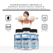 KREABOLIC 240 Kapseln doppel-gepuffertes Creatin Kraftsport Bodybuilding