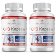 Kapseln OPC 600mg pro Kapsel Traubenkern Extrakt 2 Packungen a 120 Kapseln