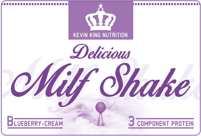 Kevin King Nutrition Delicious Milf Shake – hochwertige 3 Komponente Proteinshake