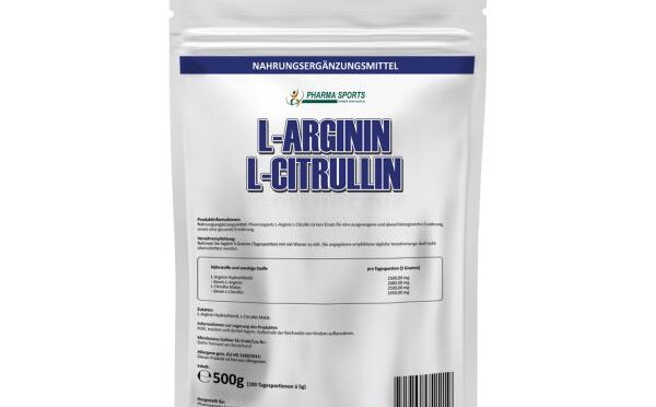 Power mit L-Arginin reinen Arginin