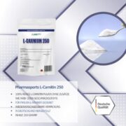 L-Carnitin 250 - reines, hochwertiges L-Carnitin Pulver von Pharmasports