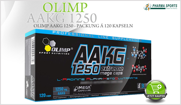 Olimp AAKG 1250 zum gezielten Aufbau von Muskelmasse