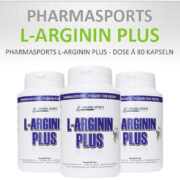 Pharmasports L-Arginin Plus - Dose á 80 Kapseln