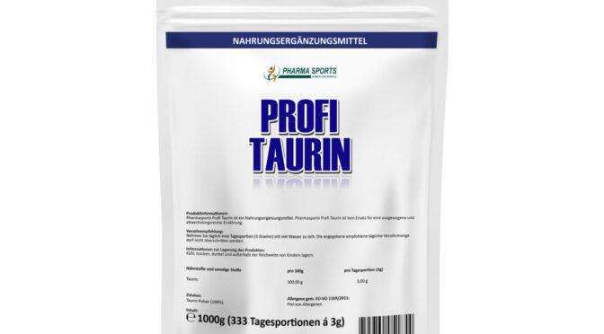 Taurin zur Ausdauerverbesserung