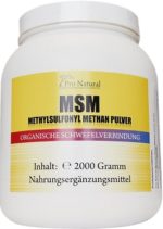 MSM Pulver (Methylsulfonylmethan) von Vita Natura