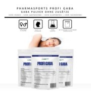 Profi Gaba - reines Gaba Pulver ohne Zusätze von Pharmasports