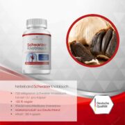 Schwarzer Knoblauch Extrakt 750mg 180 vegane Kapseln 15:1 Extrakt Geruchslos Schwarzer Knoblauch Extrakt 750mg 180 vegane Kapseln 151 Extrakt Geruchslos