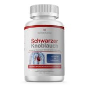 Schwarzer Knoblauch Extrakt 750mg 180 vegane Kapseln 15zu1 Extrakt Geruchslos