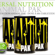 Universal Nutrition Animal Pak - eines der bekanntesten Supplemente nun auch bei Pharmasports