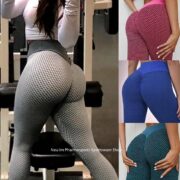 Bodybuilding Hosen bei Pharmasports Yoga Leggings Push Up Sport Hose Fitness Gym Laufhosen Stretch Leggins