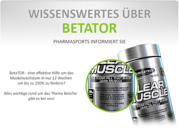 BetaTor – eine effektive Hilfe um das Muskelwachstum zu fördern?