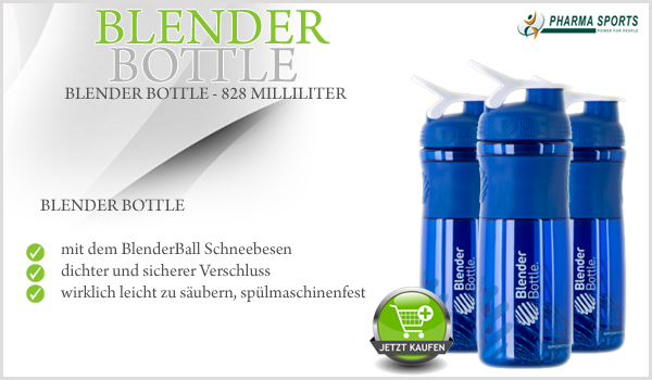 Neu bei Pharmasports – Blender Bottle 828 ml!