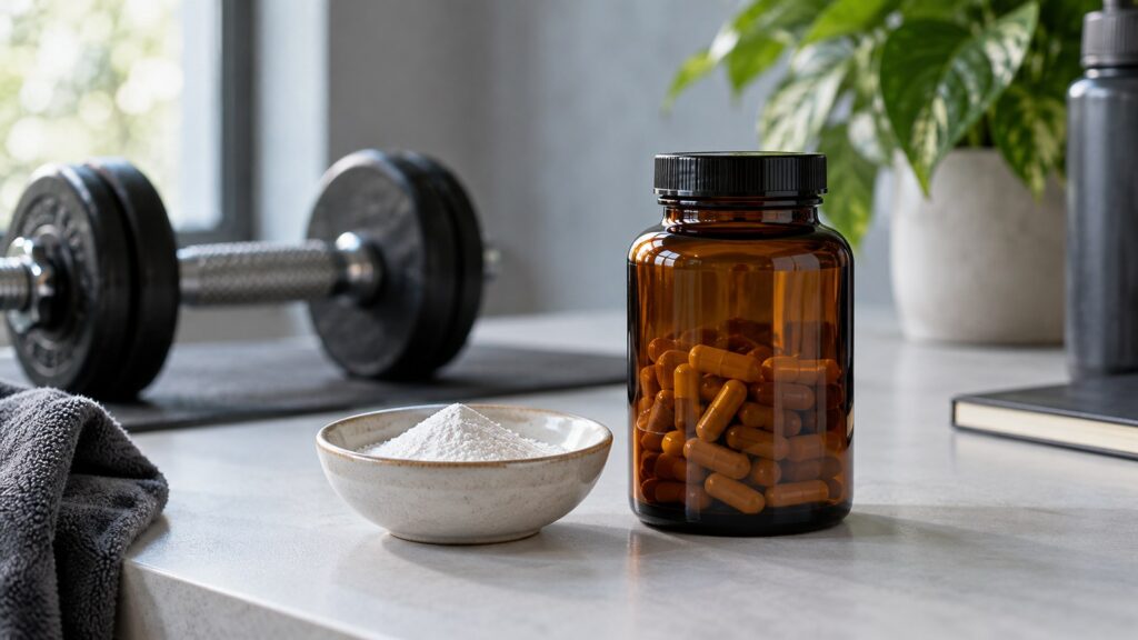 Creatinol-O-Phosphat – fotorealistisches, KI-generiertes Symbolbild