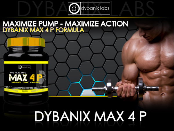 Dybanix Max 4 P  – und neue Dimensionen im Muskelaufbau gehören Dir!