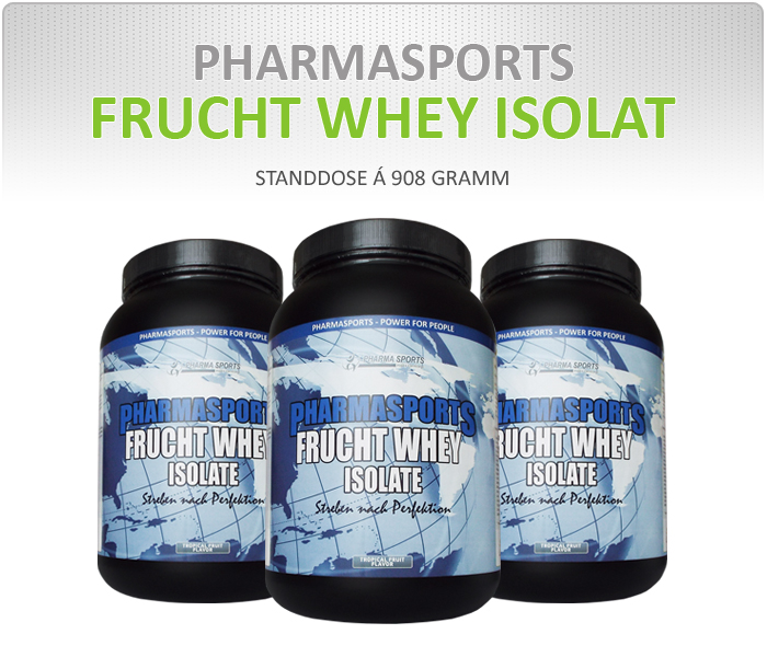 Pharmasports Frucht Whey Isolat erhältlich!