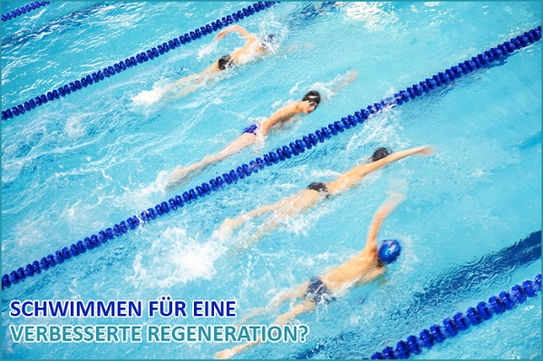 Schwimmen für die Regeneration