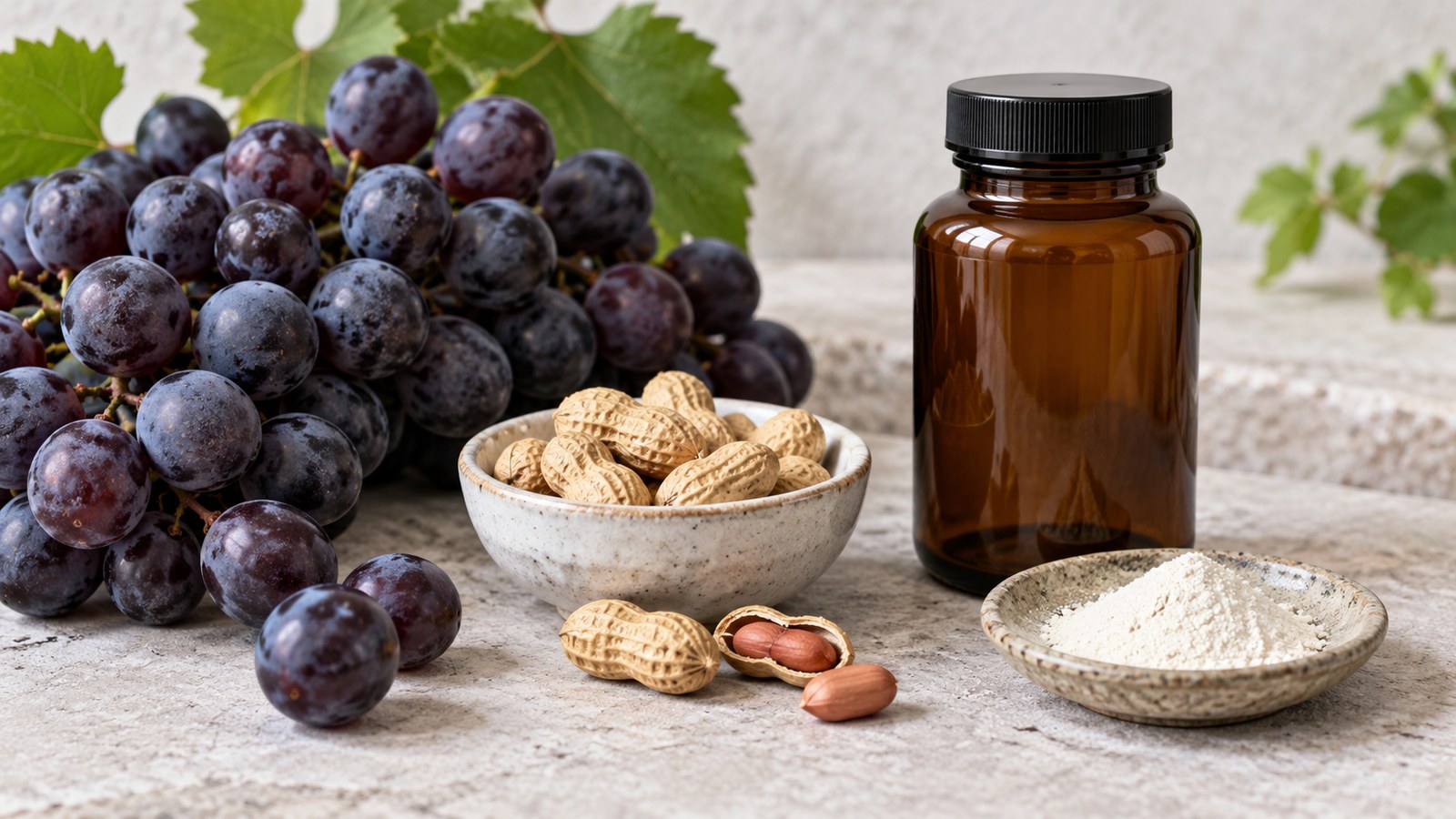 KI-generiertes Symbolbild zu Resveratrol.